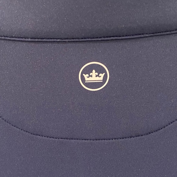 PETER MILLAR Perth Performance Golf Quarter-Zip Navy Pullover - Picture 10 of 12